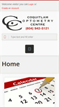 Mobile Screenshot of coquitlamoptometry.ca
